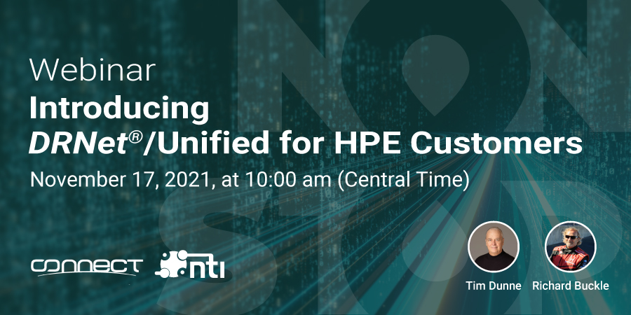 <p>Introducing DR<em>Net</em><sup>®</sup>/Unified for HPE Customers</p>